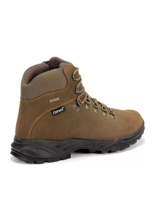 Chiruca Wasserdichte Jagdstiefel Gore-Tex in Braun Farbe