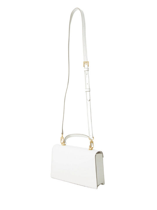 Leather Women's Bag Crossbody White