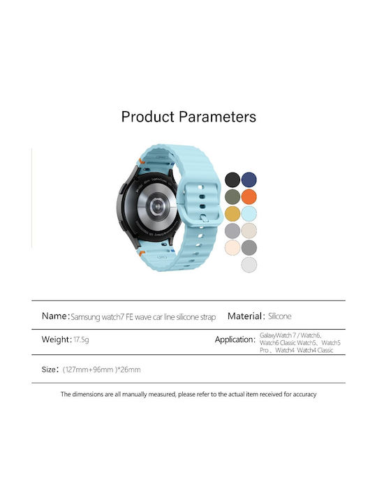 Kalebol Λουράκι Μαύρο (Samsung Galaxy Watch 5, 5 Active, 5 Pro, 6, 6 Classic, 7, FE) Kalebol Λουράκι Μαύρο (Samsung Galaxy Watch 5, 5 Active, 5 Pro, 6, 6 Classic, 7, FE)