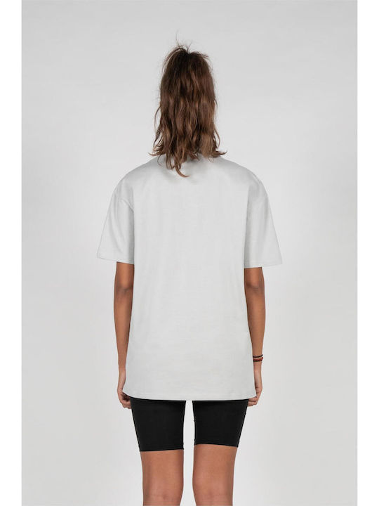 Mj Gonzales Mjg Heavy Oversized Tee Ladies Butterfly Illusion Lightasphalt Fw24 Mjg11916-02946