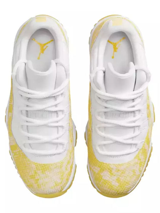 11 Retro Low Sneakers Yellow