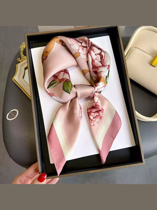 Queen Damen Schals & Stolen Damen Seidenschal Design Rosen Rosa