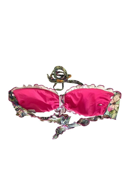 Fără bretele Top bikini cu burete