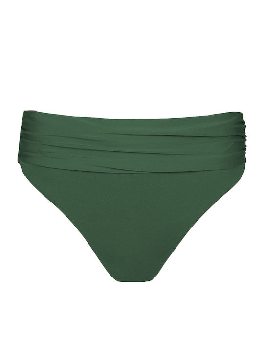Bikini Slip High Waist Green