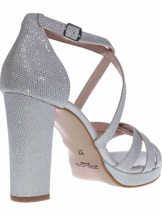 Leder Sandalen Weiß