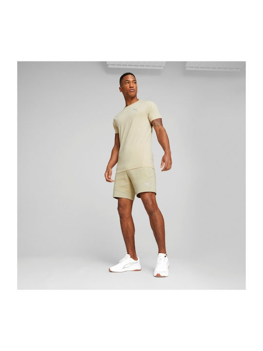 Evostripe Athletic T-shirt Beige