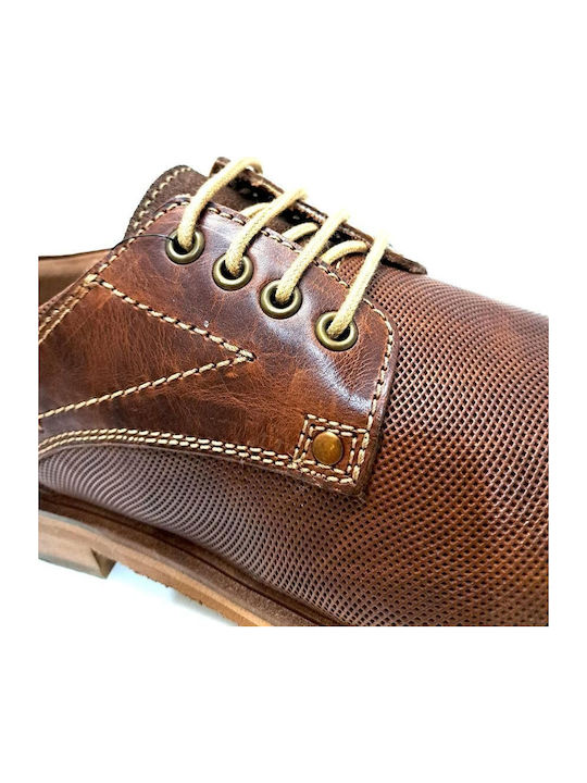 Men's Leather Moccasins Tabac Brown
