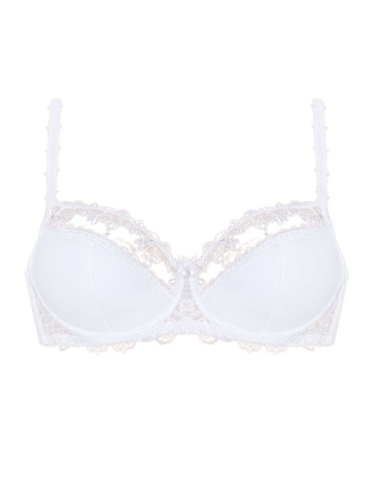 White Minimizer Сутиен с Банели