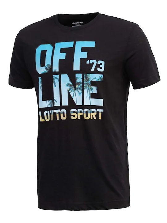 T-shirt Μαύρο