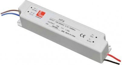 Adeleq LED Захранване Водоустойчиво IP67 Мощност 15W с Изходно Напрежение 12V