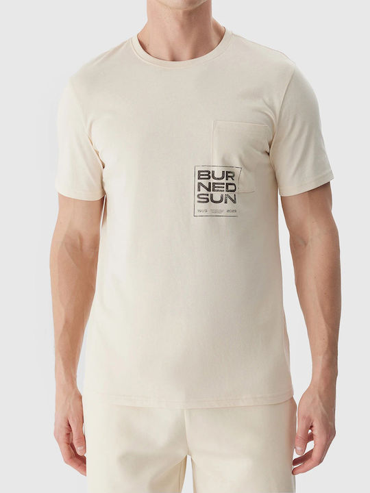 T-shirt Μπεζ