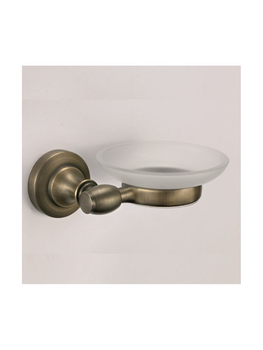 Inter Ceramic Σαπουνοθήκη Μπρονζέ 6988354219429
