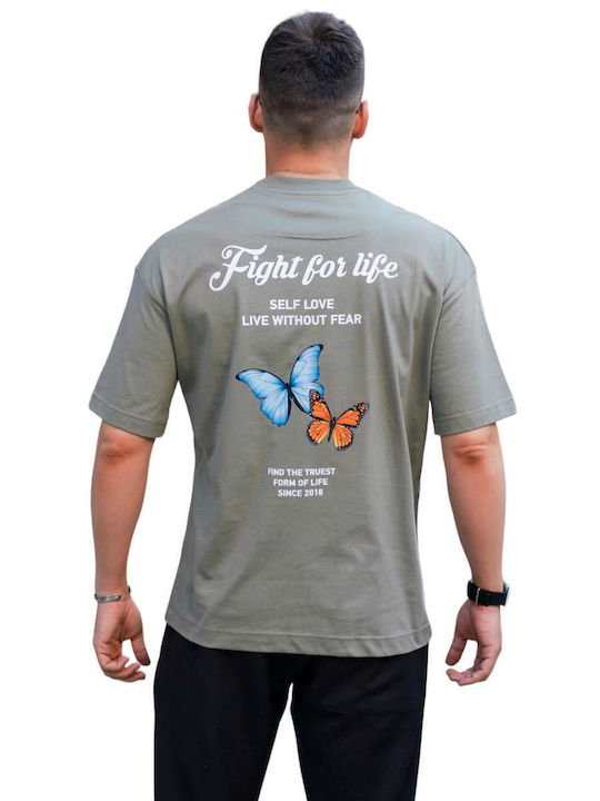 T-shirt Olive