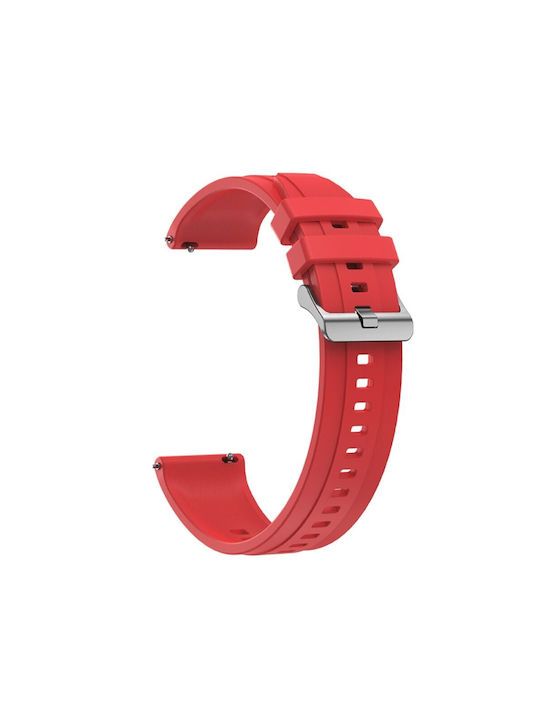 Strap Silicone Red (Huawei Watch GT4/GT5 41mm / GT5 Pro 42mm)