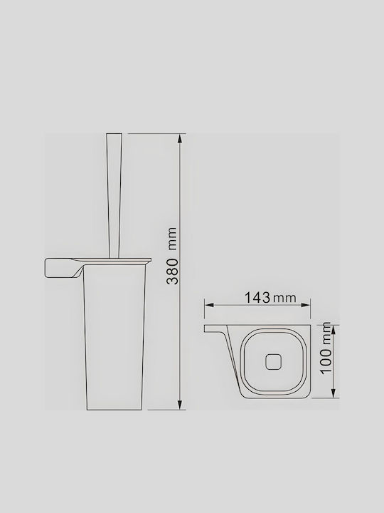 Inter Ceramic Κεραμικό Πιγκάλ Μπάνιου Ροζ