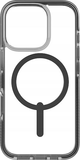 Zagg Santa Cruz Snap Back Cover Clear and Black (iPhone 16 Pro)