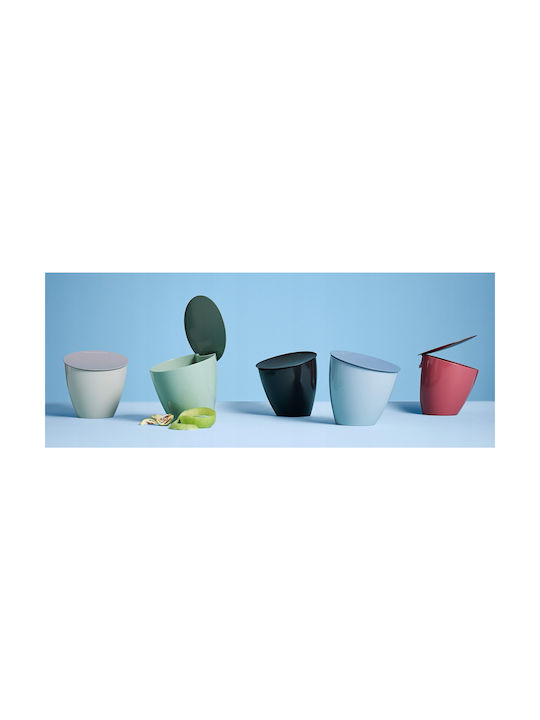 Sage Waste Bin Waste Plastic Green 2.2lt 1pcs