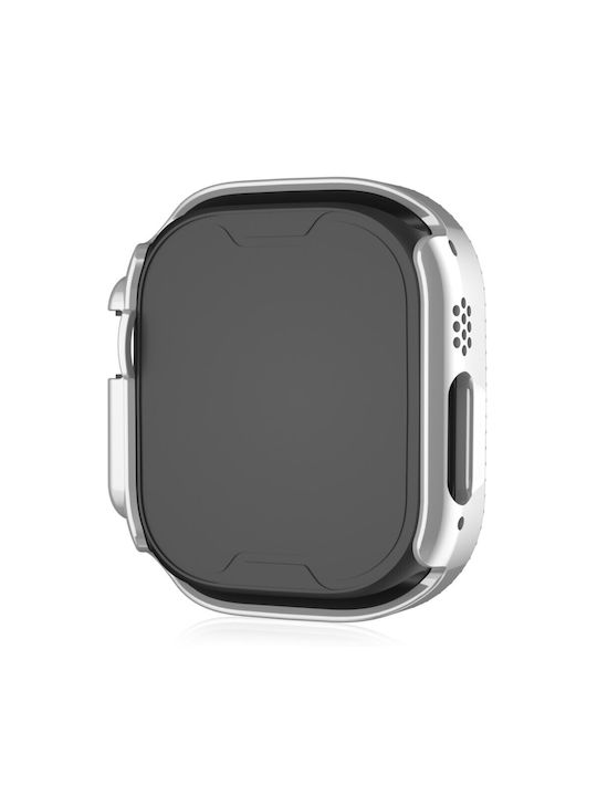 Пластмасов Калъф в Сребрист цвят за Apple Watch Ultra 1, Ultra 2