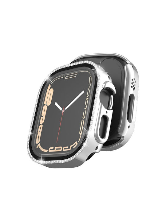 Пластмасов Калъф в Сребрист цвят за Apple Watch Ultra 1, Ultra 2