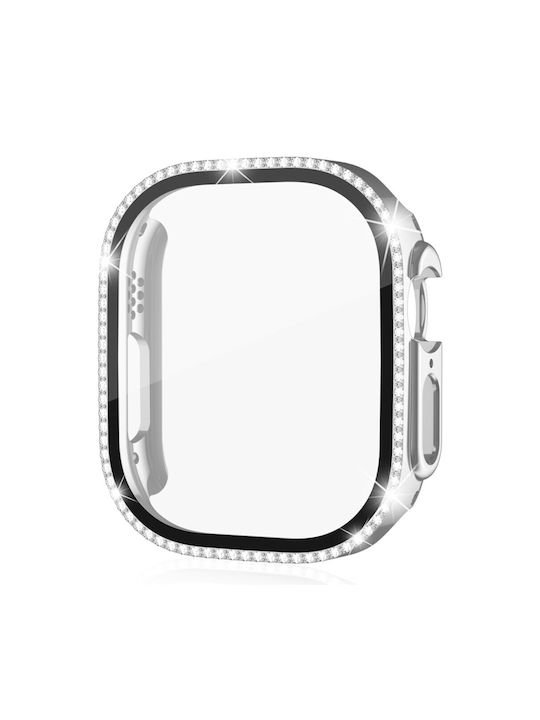 Пластмасов Калъф в Сребрист цвят за Apple Watch Ultra 1, Ultra 2