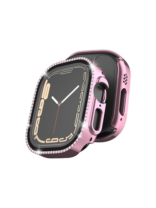 Plastikhülle in Rosa Farbe für Apple Watch Ultra 1, Ultra 2