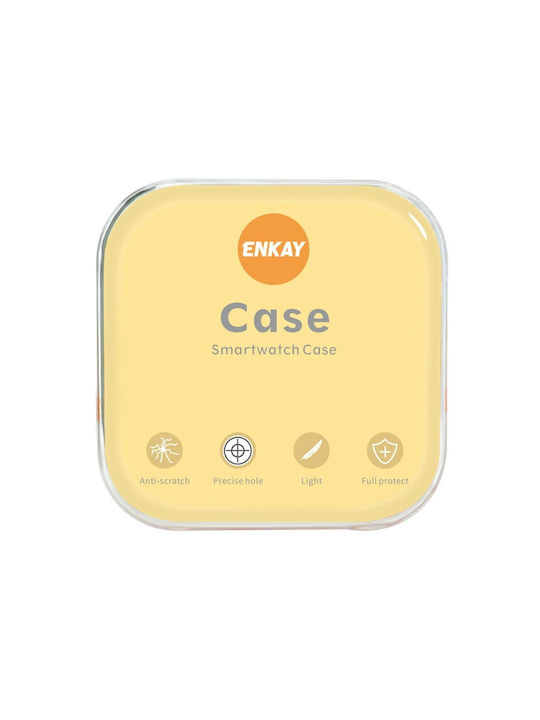 Enkay Carcasă de Plastic în culoarea Negru pentru Apple Watch Seria 7, 8, 9 - 41mm