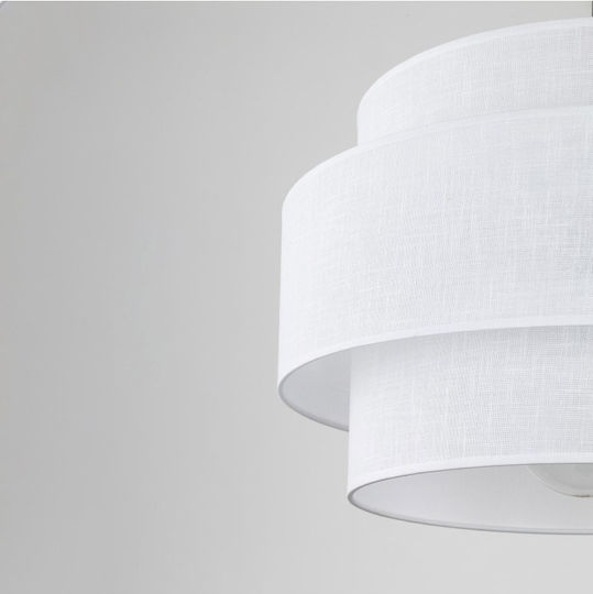 TK Lighting Κρεμαστό Φωτιστικό Λευκό