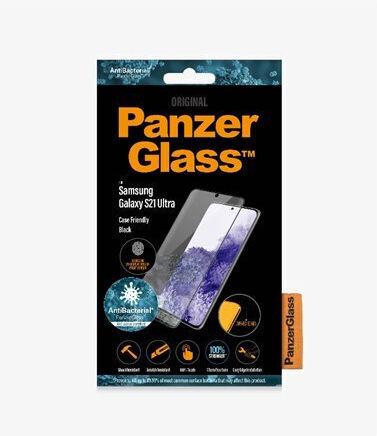 PanzerGlass Gehärtetes Glas Schwarz (Galaxy S21 Ultra 5G)