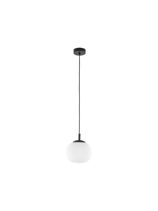 TK Lighting Lustră Gri cu Dulie E27 20x20cm.