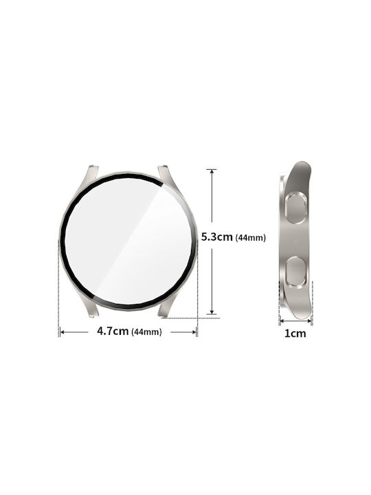 Samsung Galaxy Watch 7 44mm Enkay Husa Protecție Ecran Roz