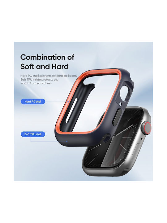 Apple Watch Series 10/42mm Dux Ducis Bamo Series Θήκη Midnight Orange