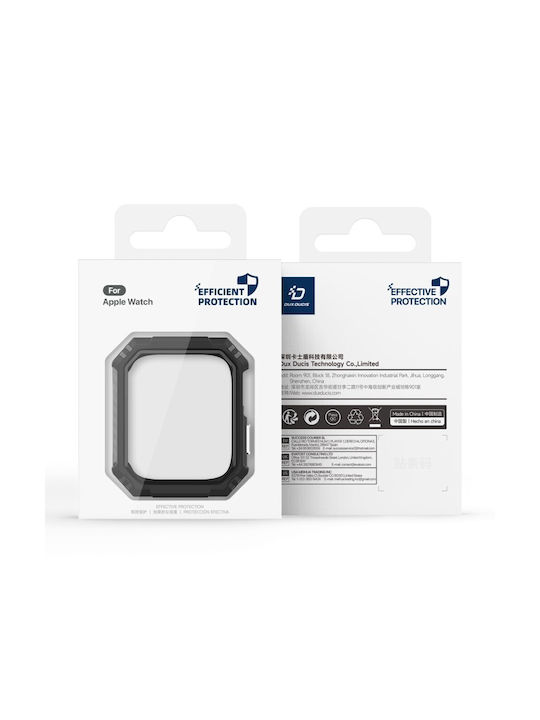 Apple Watch Series 7 8 9 45mm Dux Ducis Damo Series Θήκη Black Apple Watch Series 7 8 9 45mm Dux Ducis Damo Series Θήκη Black