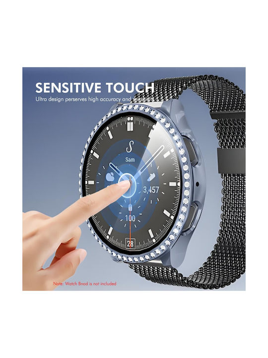 Samsung Galaxy Watch 7 44mm Enkay Wearable Case Screen Protection Gold
