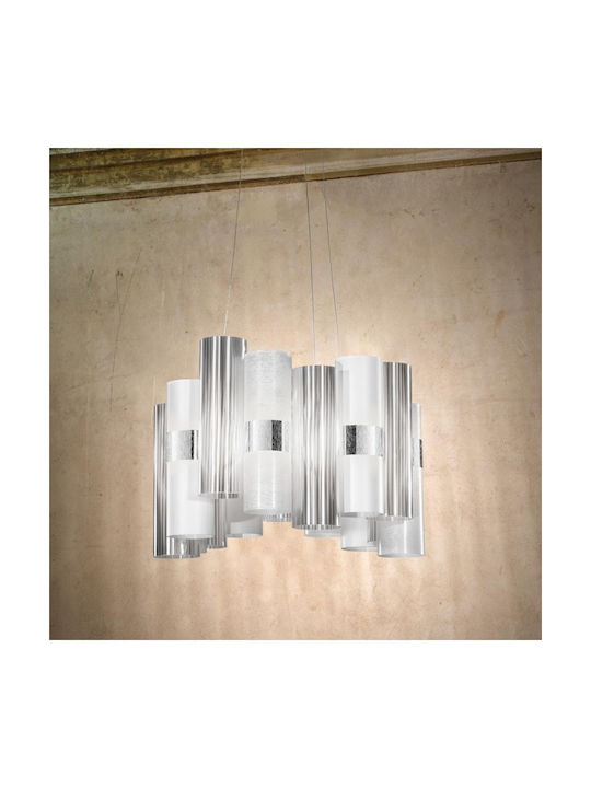 Slamp Κρεμαστό Φωτιστικό Λευκό LED 48εκ.