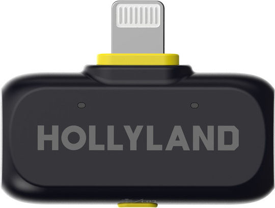 Hollyland LARK A1 Combo Wireless Microphone Flyout Journalistic in Gray Color Space Grey