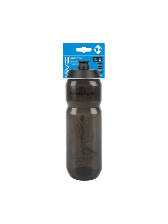 M-Wave Παγούρι Ποδηλάτου 750ml Μαύρο
