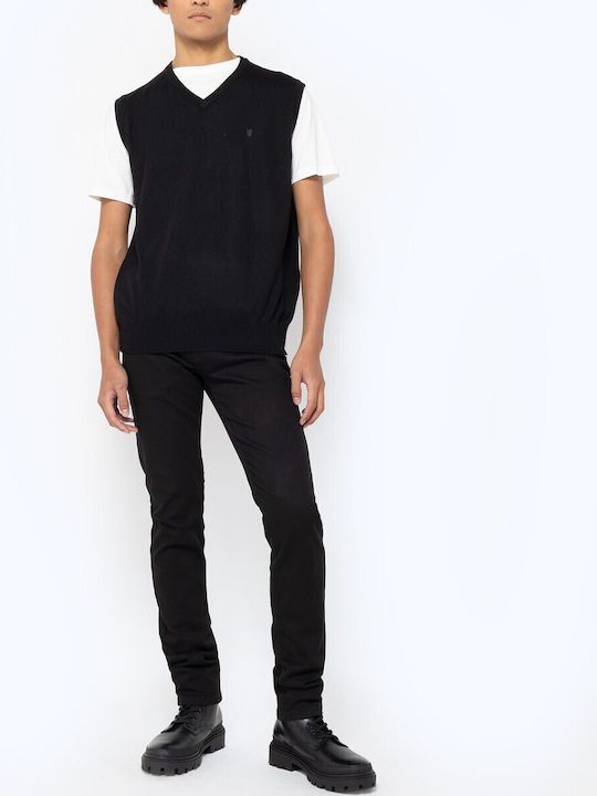 Herrenbluse Schwarze