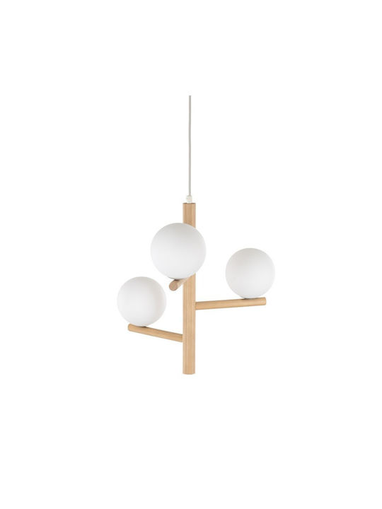 TK Lighting Lustră Maro cu Dulie G9 33x100cm.