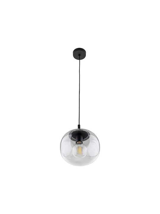TK Lighting Κρεμαστό Φωτιστικό Λευκό με Ντουί E27 35x35εκ.