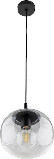 TK Lighting Κρεμαστό Φωτιστικό Μαύρο με Ντουί E27 35x35εκ.
