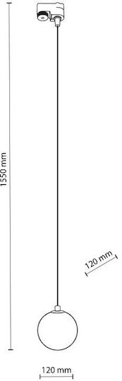 TK Lighting Κρεμαστό Φωτιστικό Μαύρο 120x120εκ. TK Lighting Κρεμαστό Φωτιστικό Μαύρο 120x120εκ.