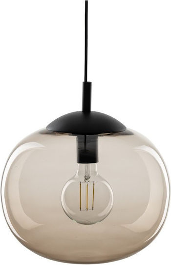 TK Lighting Κρεμαστό Φωτιστικό Γκρι με Ντουί E27