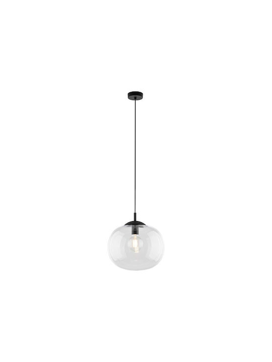 TK Lighting Κρεμαστό Φωτιστικό Γκρι με Ντουί E27