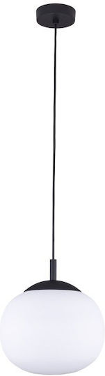 TK Lighting Lustră Gri cu Dulie E27 25x25cm.