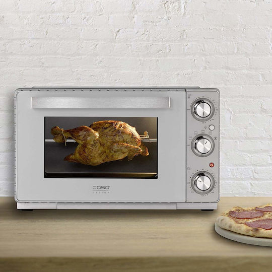 Caso Electric Countertop Oven 26lt Without Burners with Air Gray