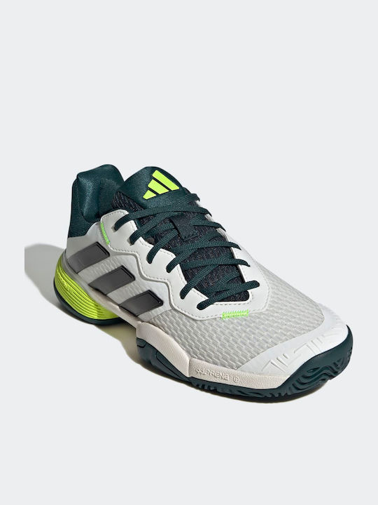 Barricade Kids Sports Shoes Tennis with Laces White