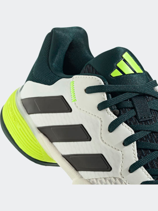 Barricade Kids Sports Shoes Tennis with Laces White