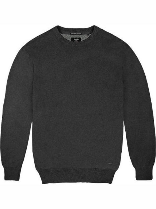 Langarm-Pullover Schwarz