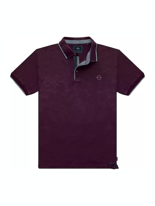 T-shirt Μπορντό