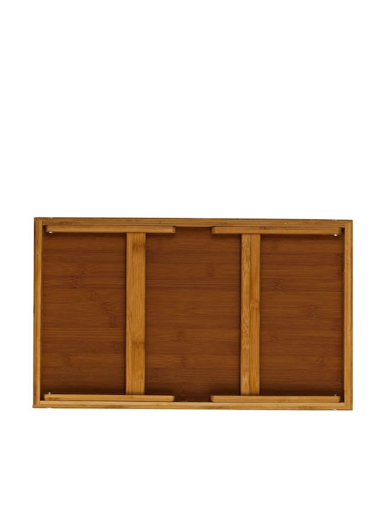 5Five Wooden Rectangular Serving Tray with Handles 50x30cm 1pcs